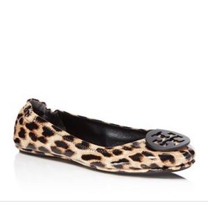 Tory Burch Minnie Leopard Flats